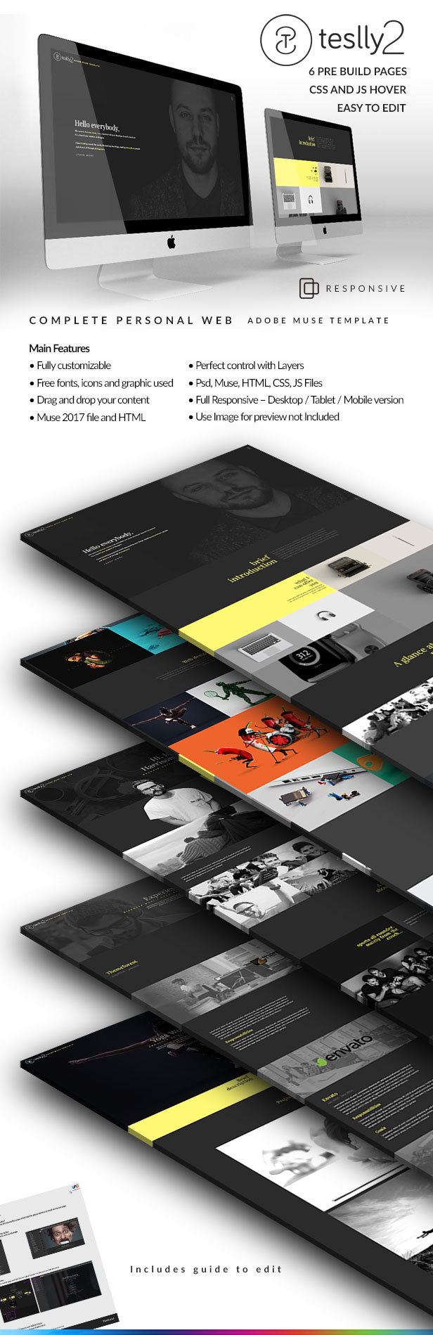Teslly2 Personal Muse Template - 1